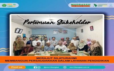 Pertemuan Stakeholder MIN 15 Langkat